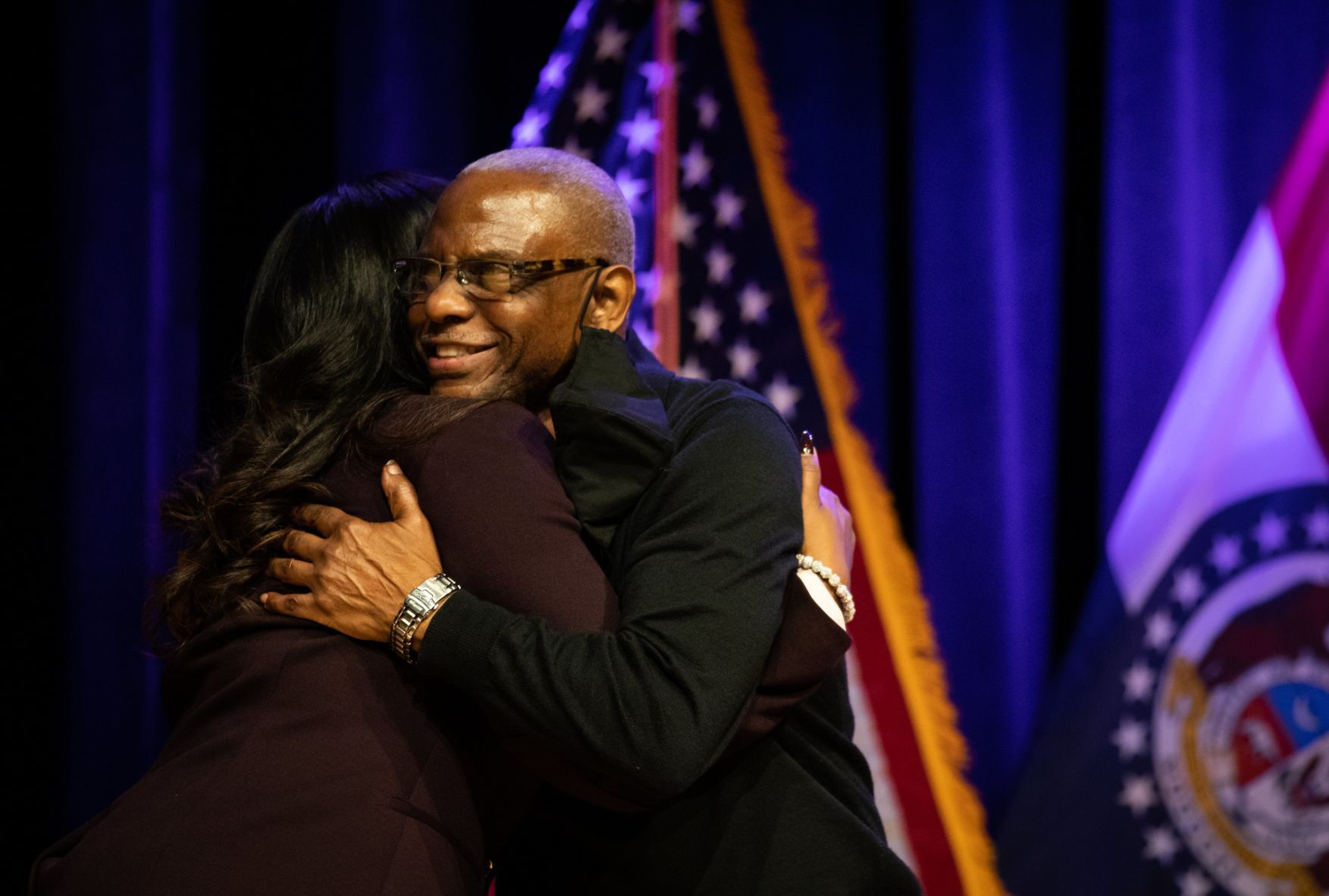 Cori Bush holds local swearing-in